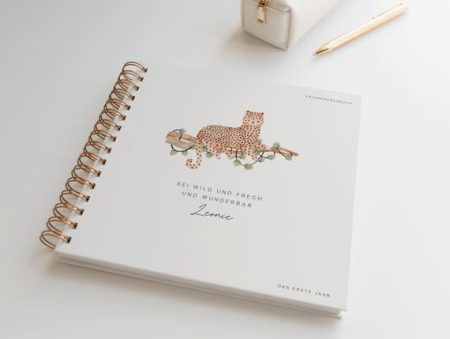 Babybuch mein 1. Lebensjahr | Personalisiert | Fotobuch | Geschenk zur Geburt | Babytagebuch, Babyalbum mein erstes Jahr zum Ausfüllen